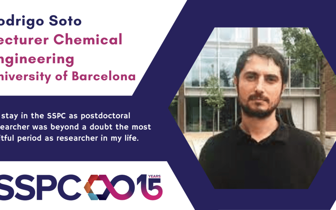 SSPC alumni: Dr. Rodrigo Soto, University of Barcelona