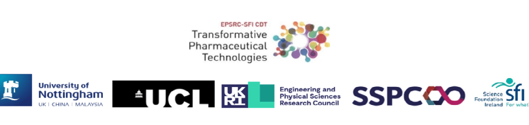 EPSRC-SFI Centre for Doctoral Training (CDT) in Transformative Pharmaceutical Technologies