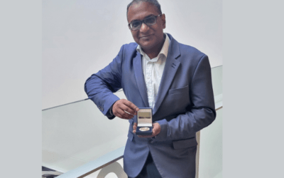 Dr Shayon Bhattacharya receives the President’s Research output award
