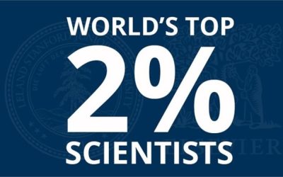 25 SSPC researchers on Elsevier/Stanford University World Top 2% Scientist Ranking