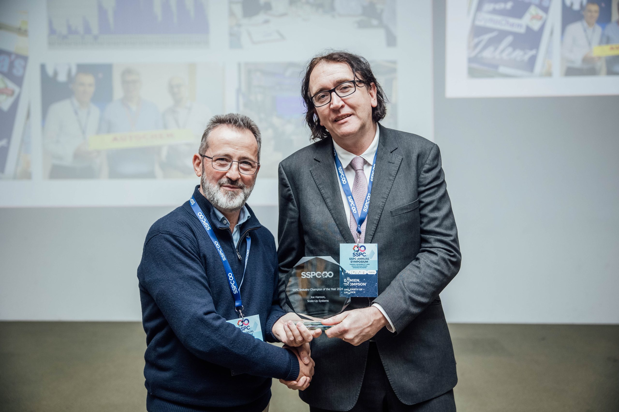 SSPC Industry Champion Dr Joe Hannon, Director and founder of Scale-up Systems
