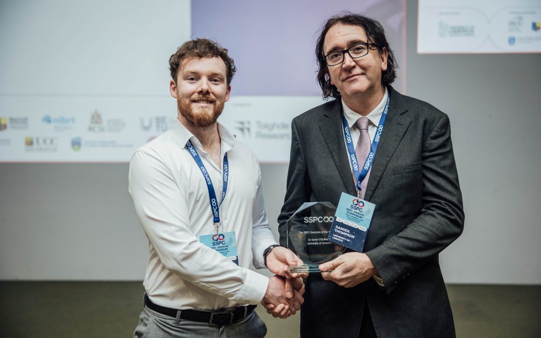 SSPC Graduate of the Year Dr Aaron O’Sullivan