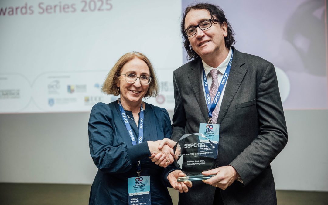 SSPC Investigator of the Year Professor Abina Crean