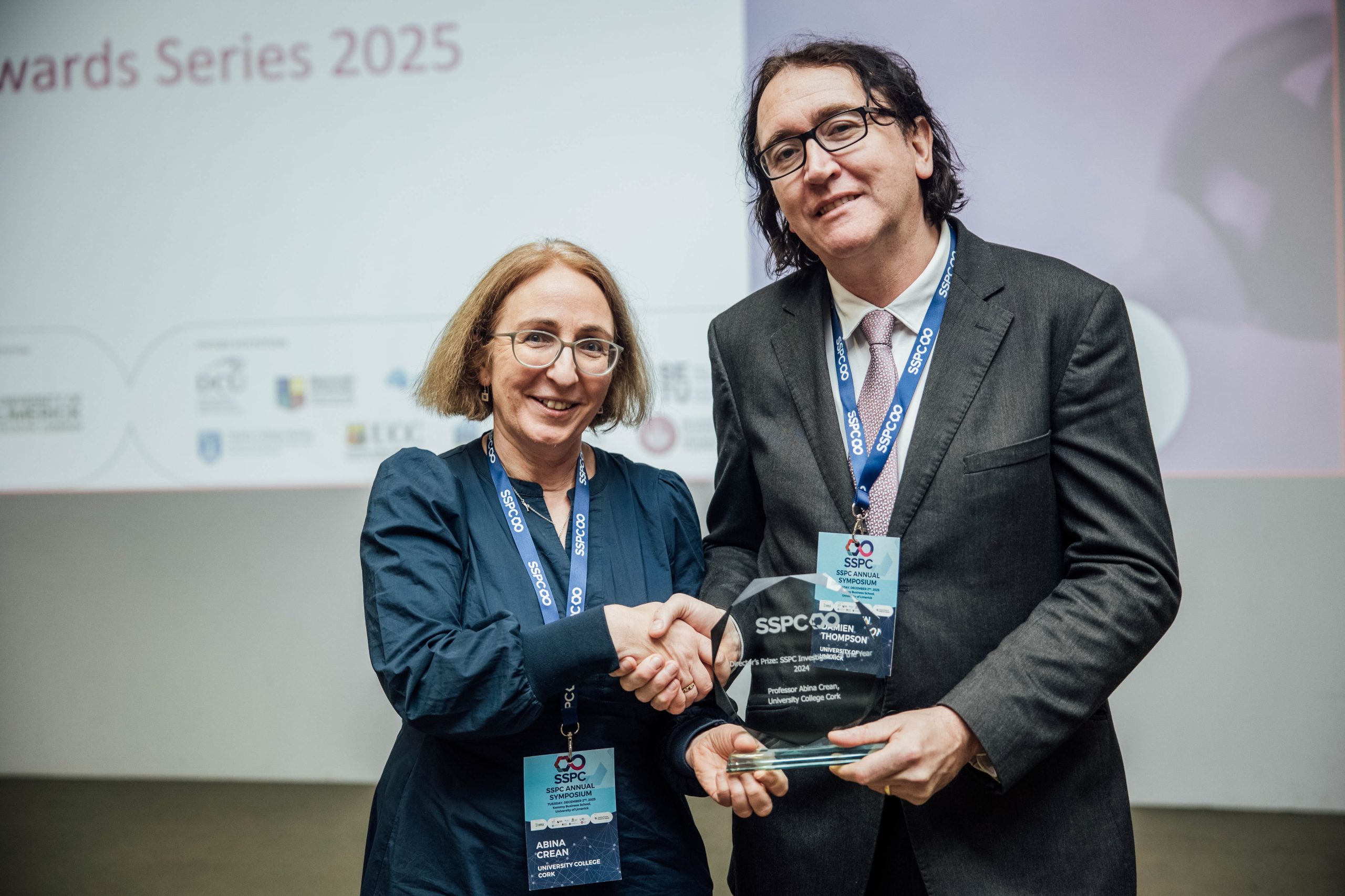 SSPC Investigator of the Year Professor Abina Crean